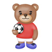 Bear Football Team Clipart. png