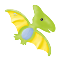 akvarell dinosaurie clipart. grafisk png