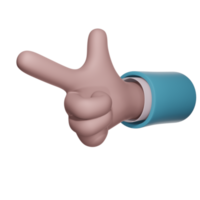 3D-Gesten-Handsymbol png