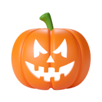 fröhliche halloween-3d-elemente png