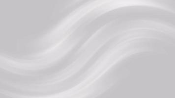 4k. blanc abstrait - animation de gradient de vague de cyclone tropical d'ouragan graphique de mouvement harmonieux coloré gris pour les textures de fond ondulées dans le style de flou directionnel. video