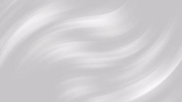 4k blanco abstracto: animación de degradado de onda gráfica de movimiento colorido gris para texturas de fondo onduladas en estilo de desenfoque direccional. video