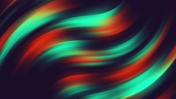 4k animación de gradiente de onda gráfica de movimiento abstracto para texturas de fondo onduladas en estilo de desenfoque direccional. patrón de colores moderno. video