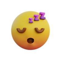 emoticon sleeping face png