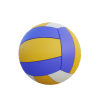 elemento 3d de voleibol png