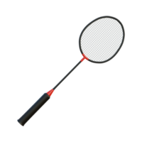 badminton racket 3d element