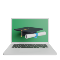 Online Learning Education Element png