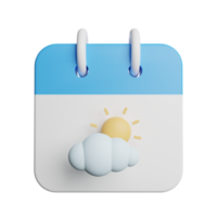 calendario data attività meteo png