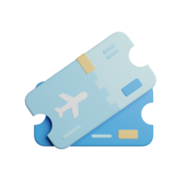 Flugzeug Flugticket png