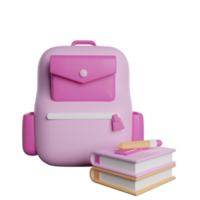 equipamento de mochilas de volta às escolas png