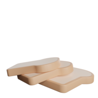 prodotti da forno freschi tre pane png