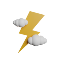 Flash With Cloud png