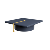 Élément d'éducation de chapeau de graduation png