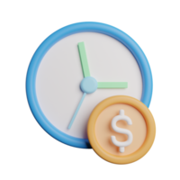 Time Is Money Finance Element png