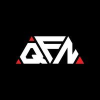 QFN triangle letter logo design with triangle shape. QFN triangle logo design monogram. QFN triangle vector logo template with red color. QFN triangular logo Simple, Elegant, and Luxurious Logo. QFN