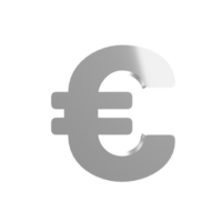 sinal de finanças do euro png