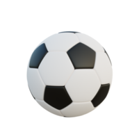 elemento 3d de fútbol soccer png