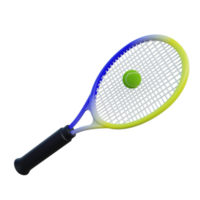 palla da tennis e racchetta png