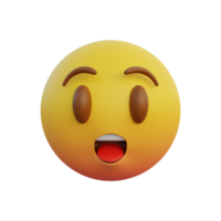 Emoticon expression very enthusiastic face png