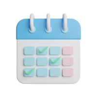 Calendar Date Activity Checklist Mark png