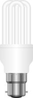 realistisk glödlampa clipart design illustration png