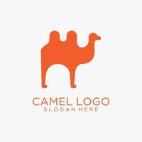 Camel logo design vector