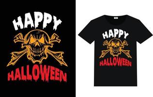 Trendy Halloween Day Typography and Graphic T shirt Design vector