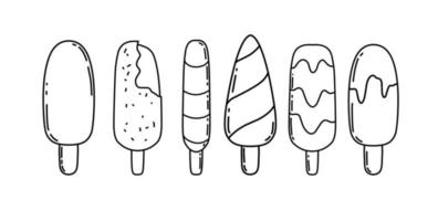 palito de helado vector