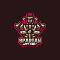 Illustration vector graphic of Spartan, good for logo design