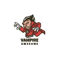 gráfico vectorial de ilustración de vampiro, bueno para el diseño de logotipos vector