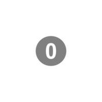 logo number illustration vector