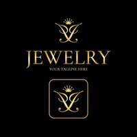 Jewelry logo vector template