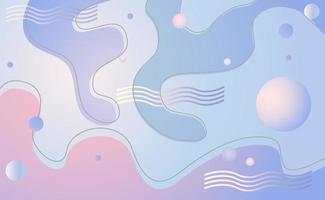 Abstract background dynamic waves and circles.eps vector