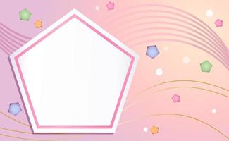 Star  template Background vector