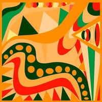 Abstract geometric background. Pucci style vector