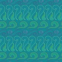 Seamless background with waves vector