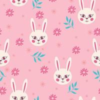 Easter seamless pattern and Beautiful Easter Egg Seamless Pattern Background for printing on paper or fabric vector