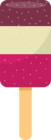 ilustração de design de clipart de sorvete de pau png
