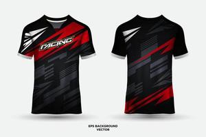 Wonderful jersey design suitable for sports, racing, soccer, gaming and esports vector. vector