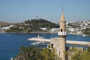 View of Bodrum Town in Turkey photo