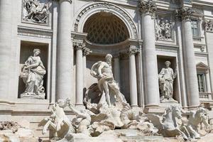 Trevi Fountain in Rome, Italy photo