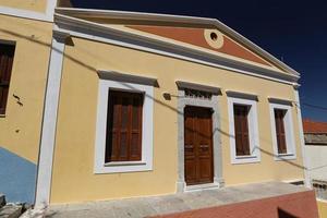 House in Symi Island, Greece photo