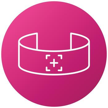 Field Of View Icon Style vector