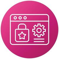 Ecommerce Development Icon Style vector