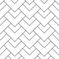 Retro geometric seamless pattern vector