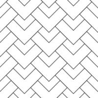 Retro geometric seamless pattern vector