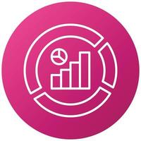 Data Segmentation Icon Style vector