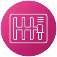 Manual Transmission Icon Style vector