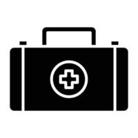 Medical Kit Icon Style vector