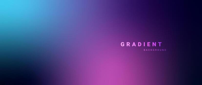 Abstract blurred color gradient background vector